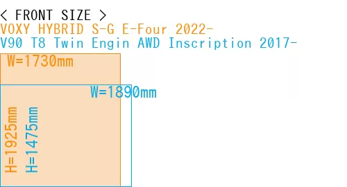 #VOXY HYBRID S-G E-Four 2022- + V90 T8 Twin Engin AWD Inscription 2017-